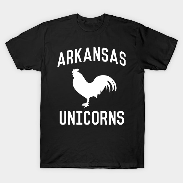 Arkansas Unicorns T-Shirt by Flippin' Sweet Gear